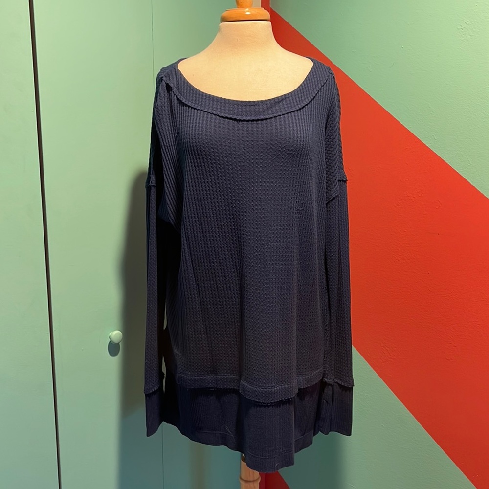 Free people long sleeve shirt